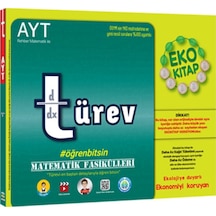 AYT Matematik Fasikülleri  -  Türev Eko -  Tonguç Kampüs
