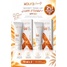 Xaura Global Secret Tone-up Spf50+ Sun Cream 70 Ml 3 Adet