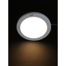 20w Gece Gündüz Sensörlü Sıva Üstü Tavan Armatür Cata Bologna Slim Kasa Panel Led Armatür 2050 Lm Gün Işığ Çok Renkli
