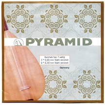 Pyramid 004/pst Saz Teli Seti 0.20 Yüksek Tansiyon Dayanıklı Çelik Geleneksel Türk Müziği İçin İdeal Frekans Aralığı
