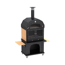 Kuzine Fırınlı Barbekü Şömine Mangal