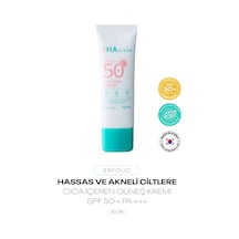 Hassas Ve Akneli Ciltler İçin Güneş Kremi 3ha Clear Cica Sun Cream Spf 50+ Pa +++