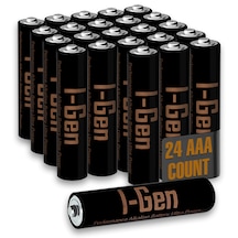 I-Gen A142 Ultra Alkalin AAA İnce Kalem Pil 24'lü Paket  LR03 1.5V
