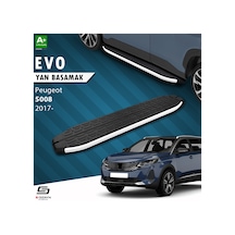 S-dizayn Peugeot 5008 2 Evo Aluminyum Yan Basamak 203 Cm 2017 Üzeri