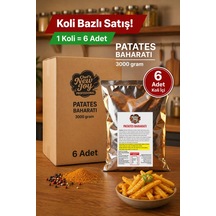 Patates Baharatı 3000 G X 6 Adet - 1 Koli Koli Bazlı Avantaj Paketi