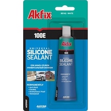 100e Genel Amaçlı Tüp Silikon Beyaz 50 Ml Tüp