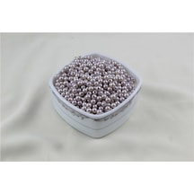 6 Mm Gümüş Tonu İnci Boncuk 30 Gr Kolye, Bileklik, Küpe Ve Takı Yapımı