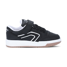 Slazenger Cobra F Unisex Çocuk Siyah / Beyaz Günlük Spor Ayakkabısı Siyah - Beyaz