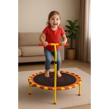 102 Cm 40 İnç Katlanabilir Tutunmalı Trambolin Çocuklar Ve Yetişkinler İçin Güvenli Zıplama