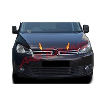 Volkswagen Caddy Krom Ön Panjur 2010-2014 2Prç Paslanmaz Çelik N11.4835