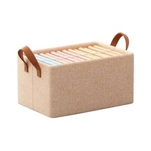 Dancemonkey Saklama Organizatör Metal Kutu Keten Katlanır İmitasyon Dolap Çerçeveli Cbtx Bej 70l - Qi 140l