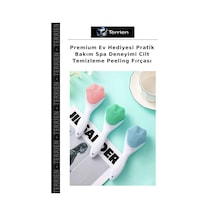 Premium Ev Hediyesi Pratik Bakım Spa Deneyimi Cilt Temizleme Peeling Fırçası