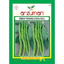 Arzuman Tatlı Kıl Sivri Biber Tohumu 10 G
