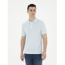 Pierre Cardin Erkek Buz Mavisi Tişört Basic 50280754-vr095 Buz Mavi