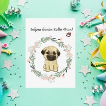 Sivas Kangal Çizimli Doğum Günün Kutlu Olsun Kartı ,doğum Günü Te