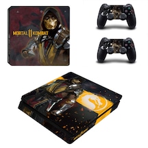 Mortal Kombat Playstation 4 Slim Kasa Sticker Kaplama