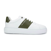Baldinini Erkek Hakiki Deri Beyaz/yeşil Sneakers & Spor Ayakkabı 509 150860 Erk Ayk Y25 Whıte/gree Beyaz Yeşil
