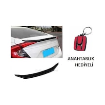 Honda Civic Fc5 Oem Anatomik Spoiler Piano Black