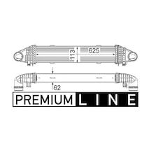 Mercedes E250 C207 Turbo Radyatoru 2009-2016 Mahle Cı356000p