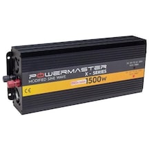 Powermaster Pwr1500-12 12-220v 12 Volt 1500 Watt Modified Sinus İnverter-4375