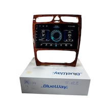 Mercedes C Class 2002-2004 Blueway 8-128 Tam Profesyonel Oem Multimedia 9"