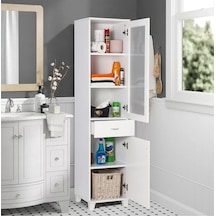 Lake Çok Amaçlı Banyo Ve Mutfak Dolabı Beyaz Çok Renkli