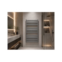 Alüminyum Mat Gri 50x100 Petsa Slim Havlupan