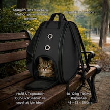 Vg Premium Fileli Astronot Kedi Ve Köpek Taşıma Çantası