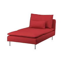 Ikea Kırmızı Modern Kanepe - Uzanma Koltuğu Kılıfı