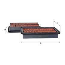 Fil Filtre-Hp5005 Hava Filtresi 626 Fs Motor 1992 1997 542570017