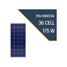 Lexron 175w Polykristal Güneş Paneli