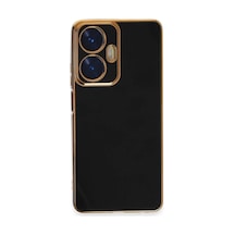 Realme C55 Kılıf Volet Silikon - Siyah 0.2M-Çok Renkli