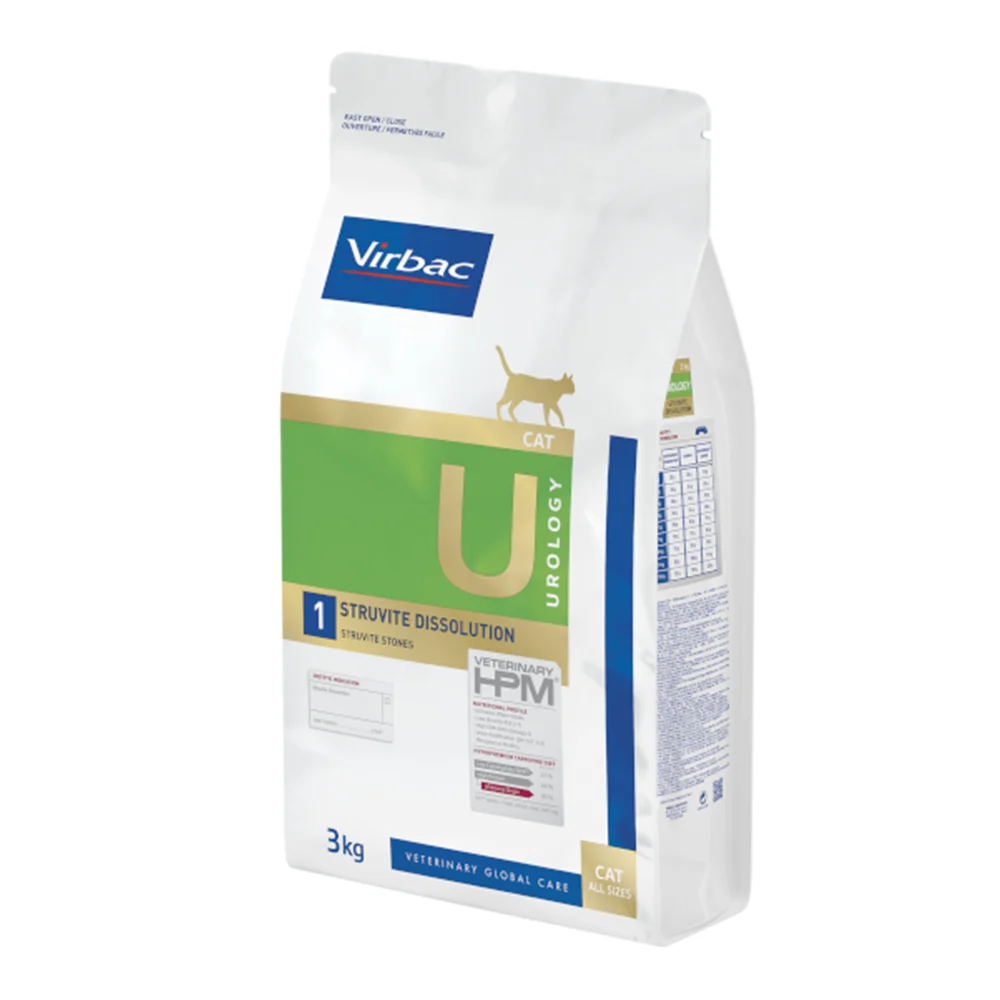 Virbac U1 Urology Struvite Dissolution Kedi Maması 3 Kg