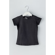 Baby&Kids Kısa Kollu Çocuk Body Düz Renk Çocuk Tişört