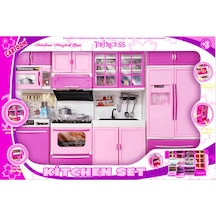 4 Lü Mutfak Seti Kitchen Set Kız Oyuncak 4 Ünite