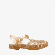 Meduse Sun Crepe Pailette - Kahverengi Kadın Sandalet Kahve