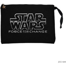 Star Wars Force For Change Siyah Clutch Astarlı Cüzdan