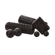 Actifoam #EvdeKal Tam Pilates Seti Yoga Set Spor Fitness - Turuncu Siyah - Turuncu