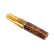 Şahin 9mm Filtreli 6mm Uçlu Ebonit Saplı Sigara Ağızlığı 250138 Diğer