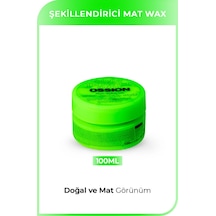 Ossion Mat Saç Şekillendirici Wax 100 Ml
