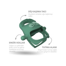 Diş Kaşıyıcı Yeşil Çok Renkli