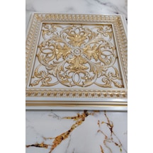 Saray Tavan 60 Cm Bronz Dekoratif Saray Tavan Paneli Asma Tavan Uyumlu