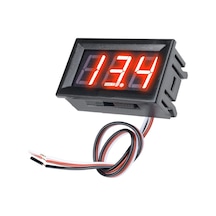 0.56 0-30v Kırmızı Voltmetre