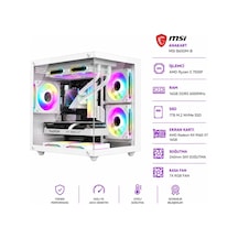 Apphirex ROSA X90 R5-7500F 16 GB 1 TB M.2 SSD 16 GB RX9060XT W11P Masaüstü Oyuncu Bilgisayarı