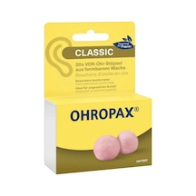 Ohropax Alman Kulak Tıkacı Classic 20 Adet 363345436 Tozlu Pembe