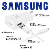 Senalstore Samsung S6 S7 Edge Note 4 Note 5 Uyumlu Hızlı Şarj Cihazı Şarj Aleti
