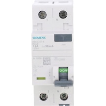Siemens 16a 30ma Tip A 2p Kaçak Akım Koruma Rölesi,5sv3311-6