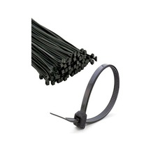 100 Adet Siyah Plastik Kelepçe Cırt Kablo (3.6x300mm)