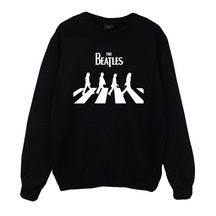 The Beatles Baskılı Sweatshirt