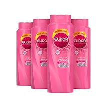 Elidor Güçlü ve Parlak Şampuan 4 x 650 ML